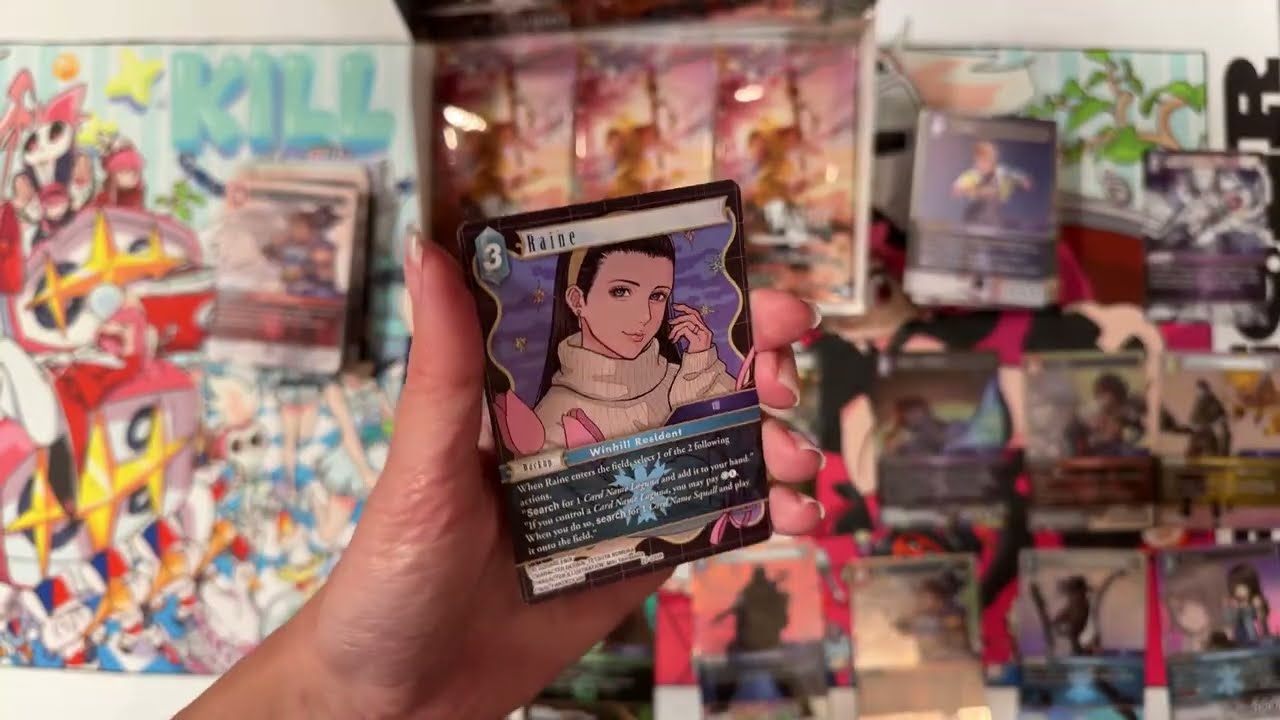Quick pack opening | FFTCG Pokemon MTG