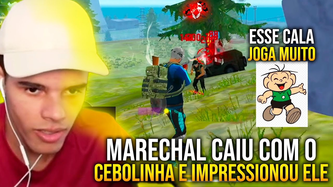 MARECHAL CAIU COM O CEBOLINHA E IMPRESSIONOU - ELE