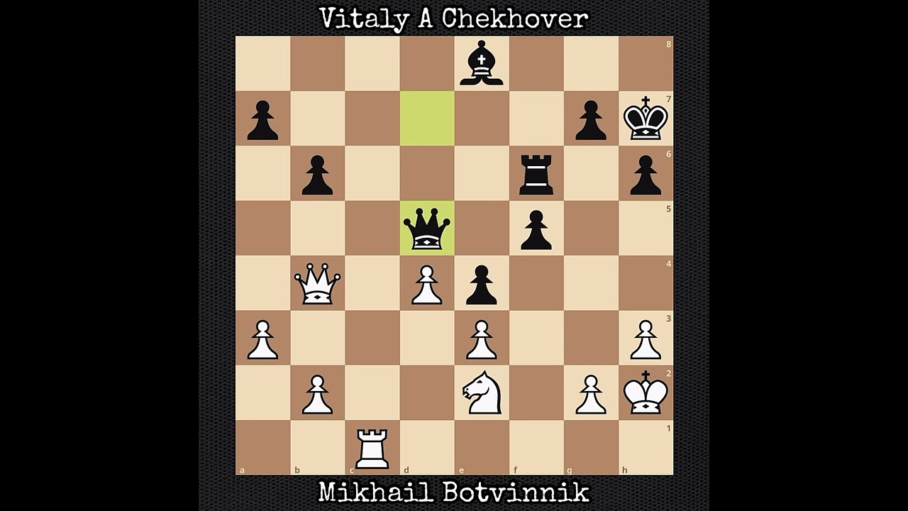 Mikhail Botvinnik vs Vitaly A Chekhover | Leningrad, Russia (1934)