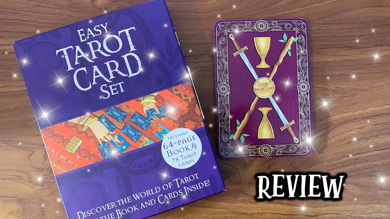 EASY TAROT CARD SET REVIEW 🔮🌟 HONEST OPINION & DECK FLIP THROUGH