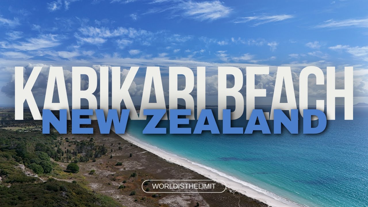Stunning 4K Drone Tour of Karikari Beach, New Zealand 🌏
