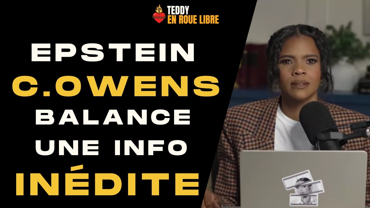 AFFAIRE EPSTEIN : CANDACE OWENS BALANCE une INFO INÉDITE 