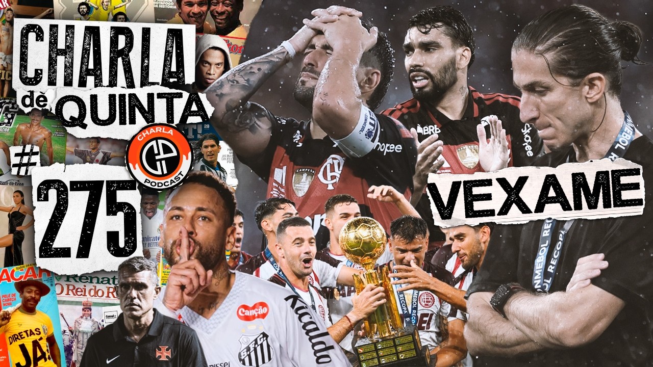 FLAMENGO DÁ VEXAME E PERDE A RECOPA PRO LANÚS! NEYMAR COLOCA O VASCO NA LANTERNA!