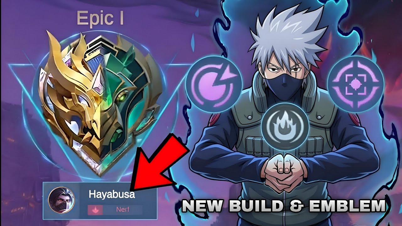YOUR HAYABUSA SUCKS?! TRY THIS NEW HAYA BUILD AND EMBLEM in SEASON 40!!💀 (tutorial guide)