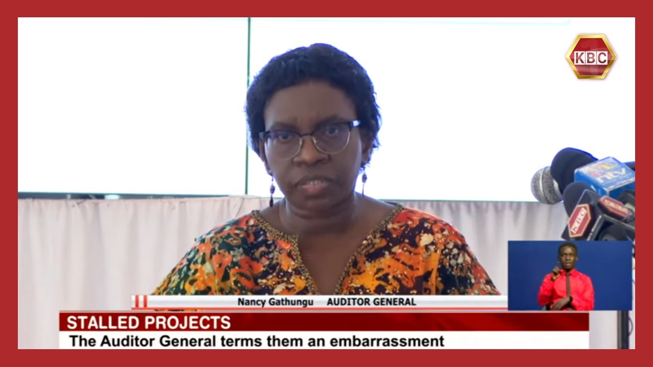 The Auditor General terms stalled projects a national embarrassment