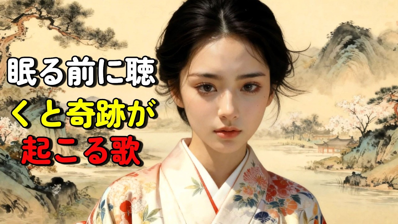 🌸しじまのうた🌸🌿3回聴くと現実が変わる演歌  #演歌 #日本音楽 #心に響く歌