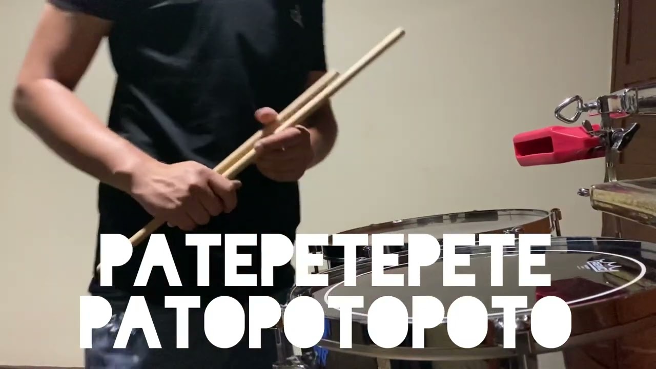 Figura fácil más RÁPIDA para solos de timbal