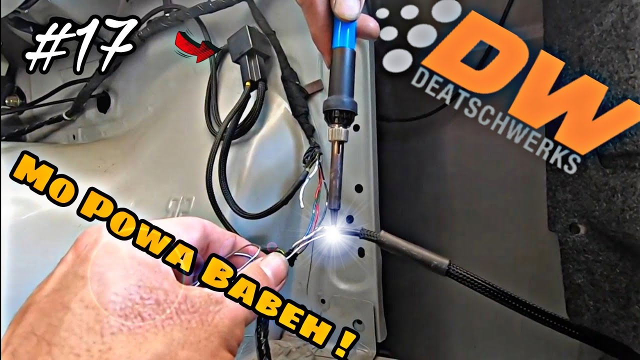 Wiring Deatschwerks External Fuel Pump Relay kit More Power to The AEM Fuel Pump on R32 Skyline RB20