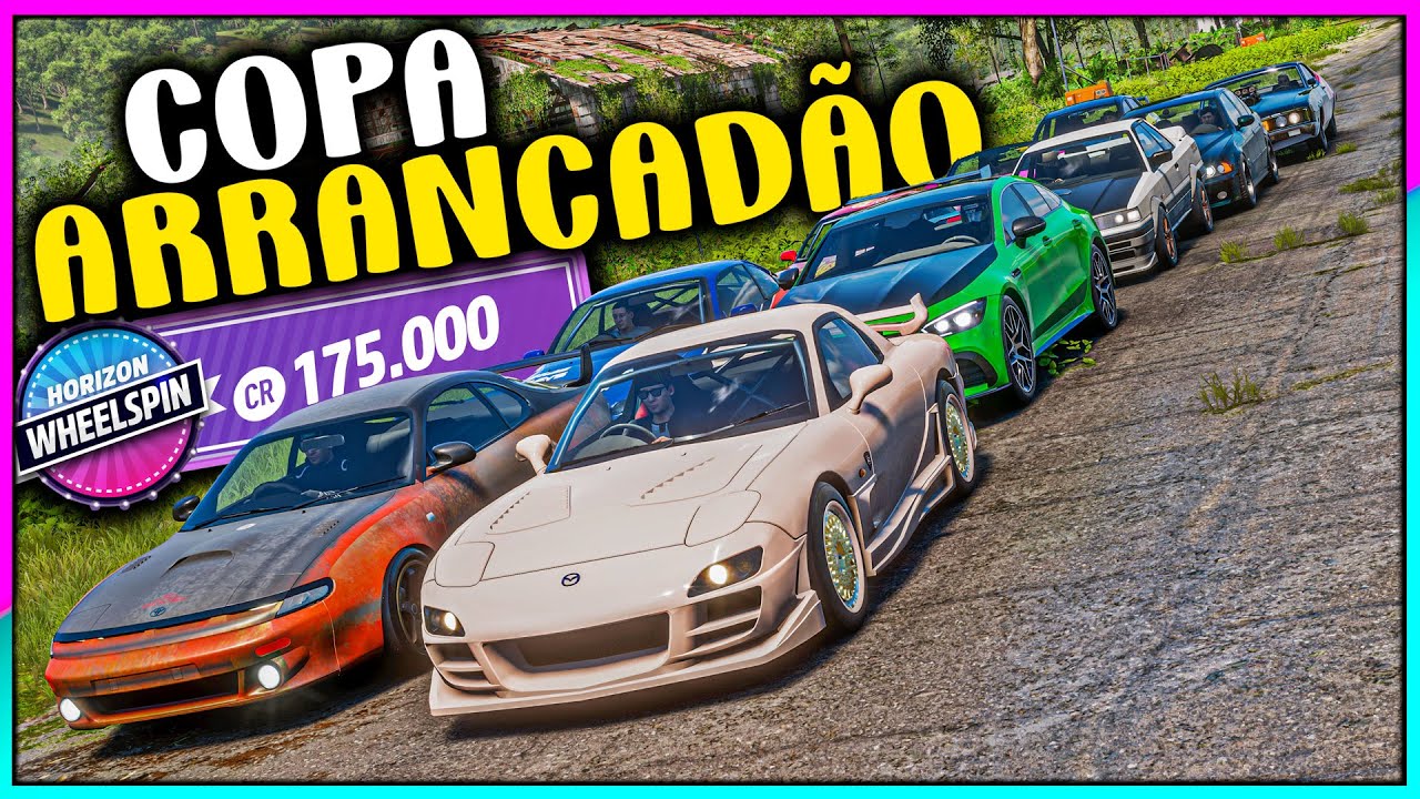 COPA ARRANCADÃO DE ROLETA - FORZA HORIZON 5