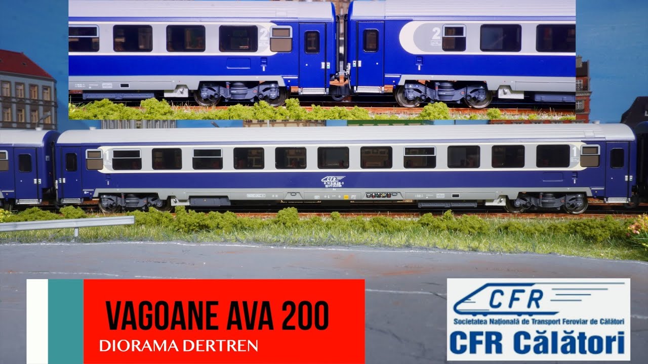 Vagoane AVA 200 CFR călători