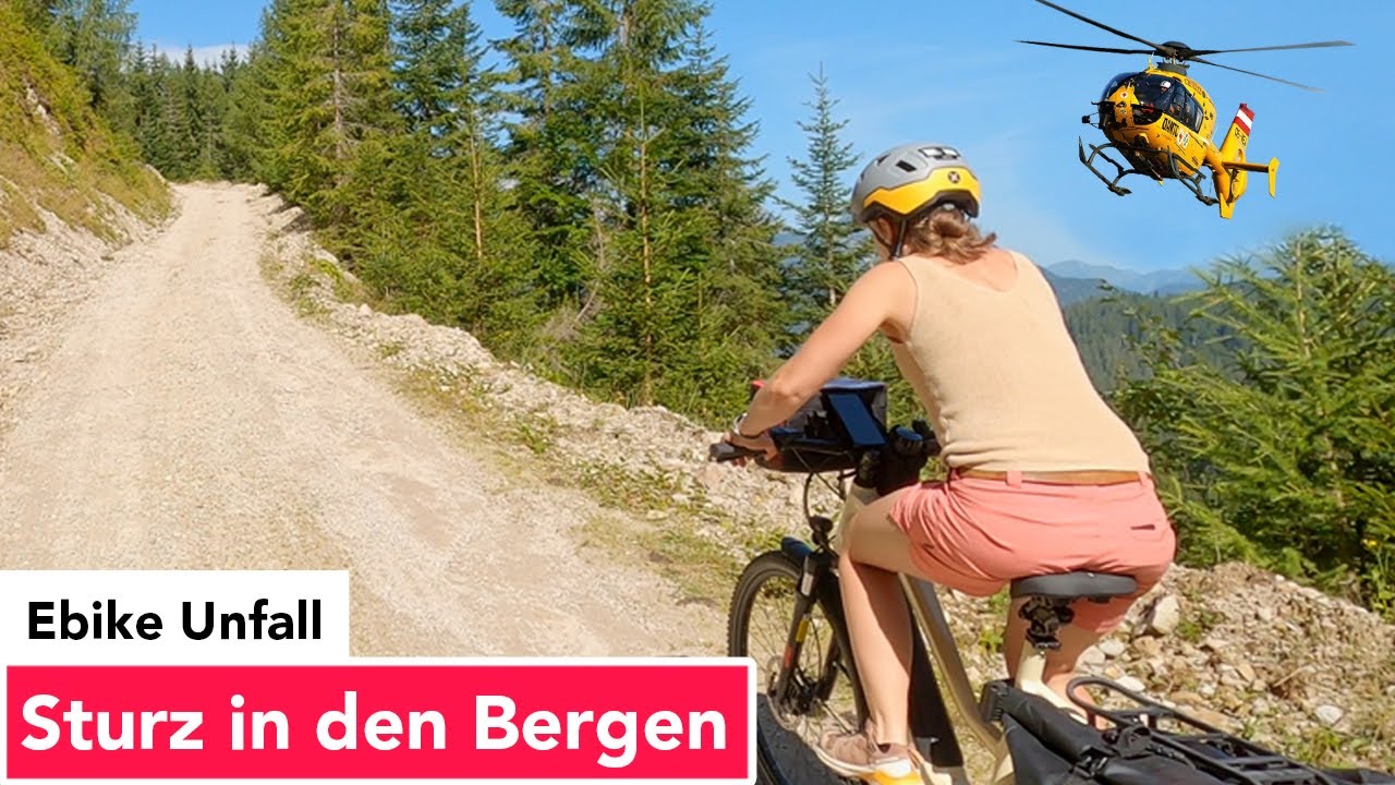 Ebike-Tour im Salzburger Land endet im Krankenhaus
