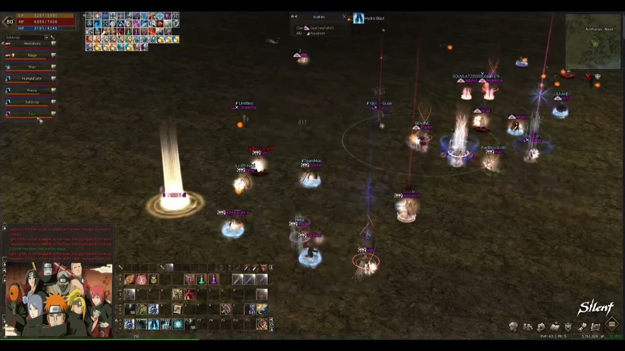 L2 Aaron Antharas PVP