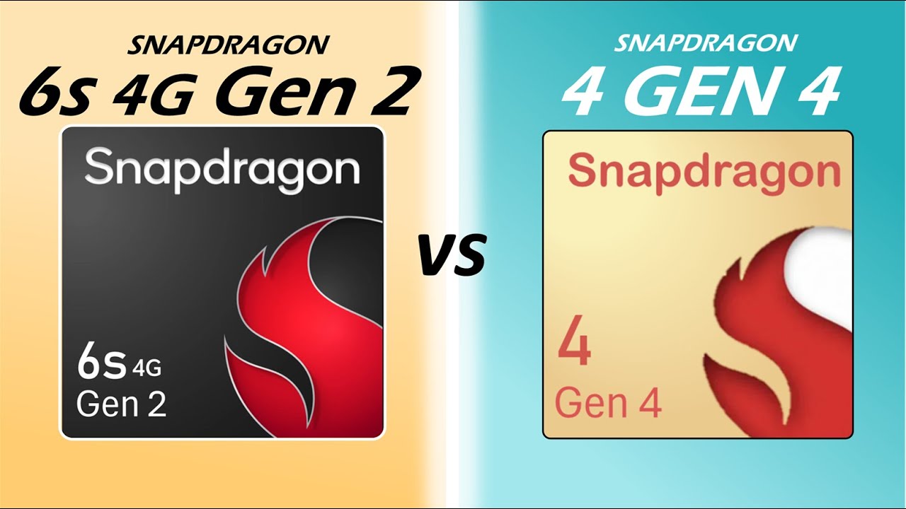 Snapdragon 6s 4G Gen 2 VS Snapdragon 4 Gen 4 |  🤔🤔 | Snapdragon 4 Gen 4 Vs Snapdragon 6s 4G Gen 2