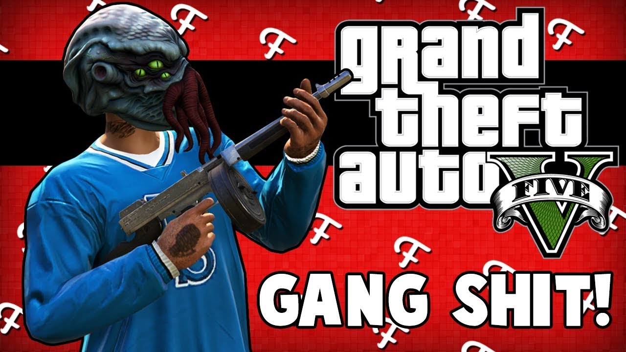 GTA 5: Starting Our Own Gang, Muscle Beach Initiation, Frozen Fight Glitch (Online Comedy Gaming)