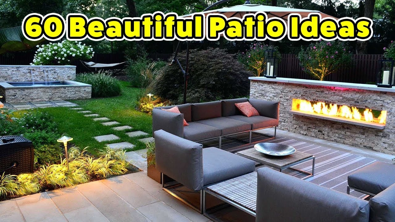 60 Beautiful Patio Ideas - CREATIVE DESIGN IDEAS