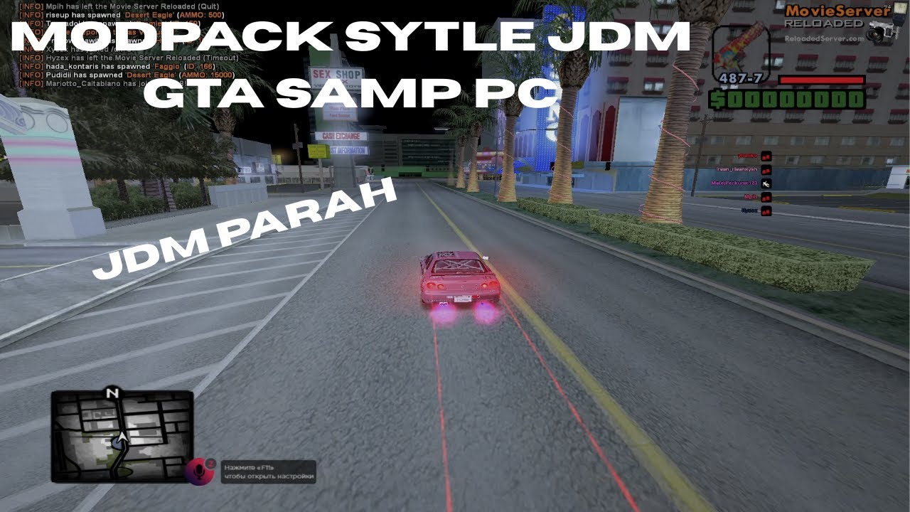 MODPACK GTA SAMP PC STYLE JDM