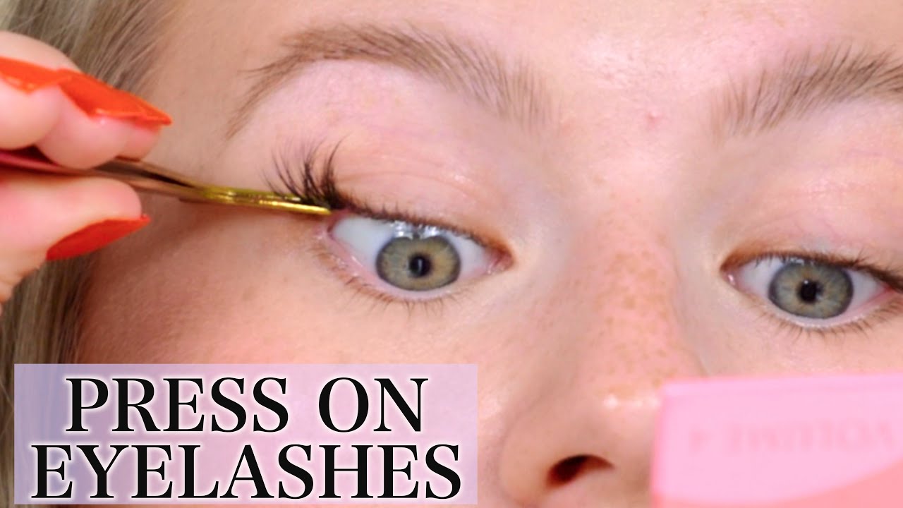 Press On Lashes ! NO GLUE!