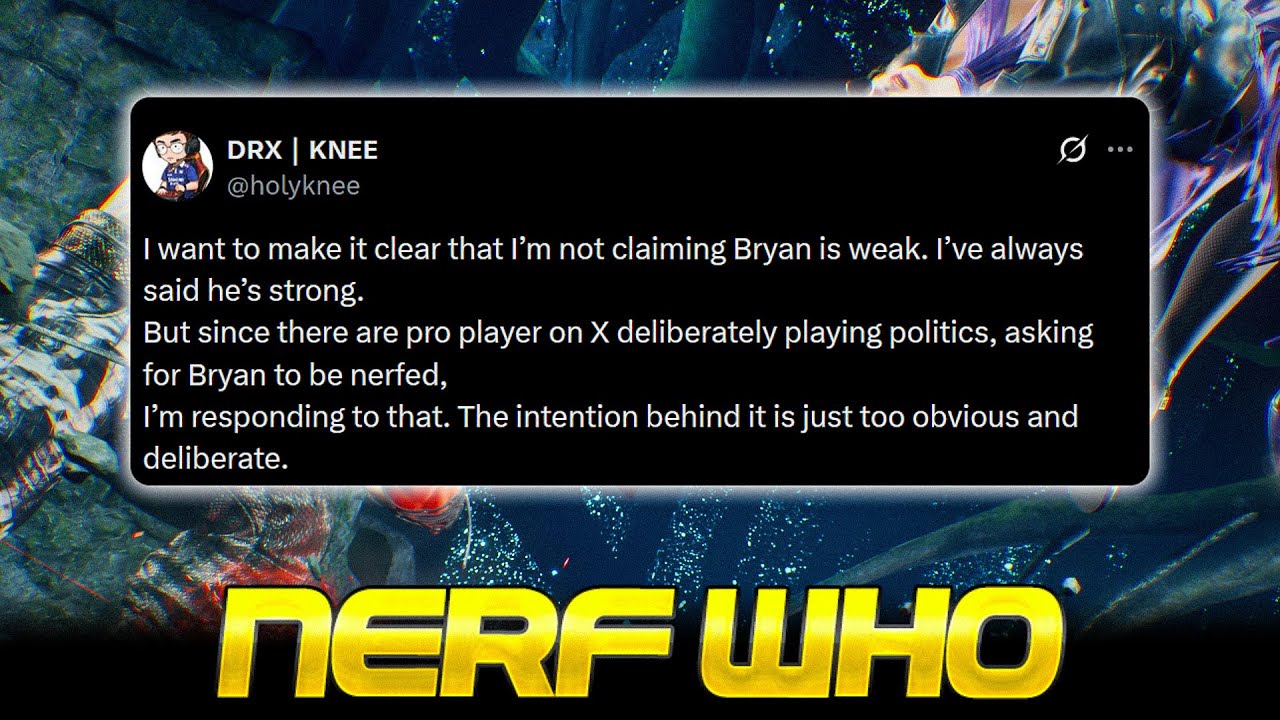 Knee Defends Bryan On Twitter... Tekken Top Tier Discussion