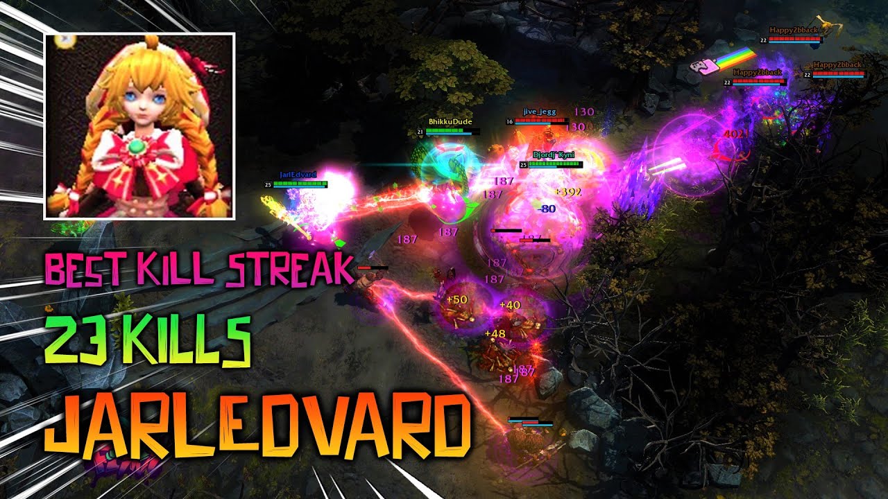 HoN Aluna - JarlEdvard - Best Kill Streak - 23/5/20
