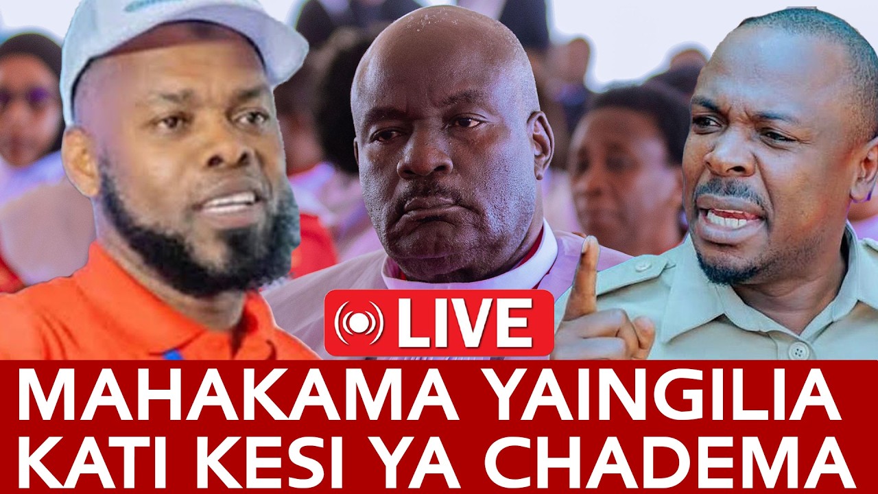 LIVE: MAHAKAMA YAINGILIA KATI! KESI YA CHADEMA YA RASILIMALI YACHUKUA MKONDO MPYA