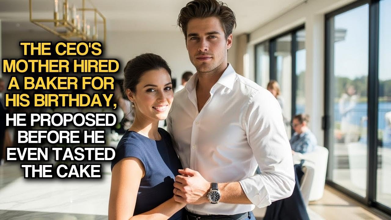 The CEO's Mother Hired A Baker For His Birthday, He Proposed Before He Even Tasted The Cake