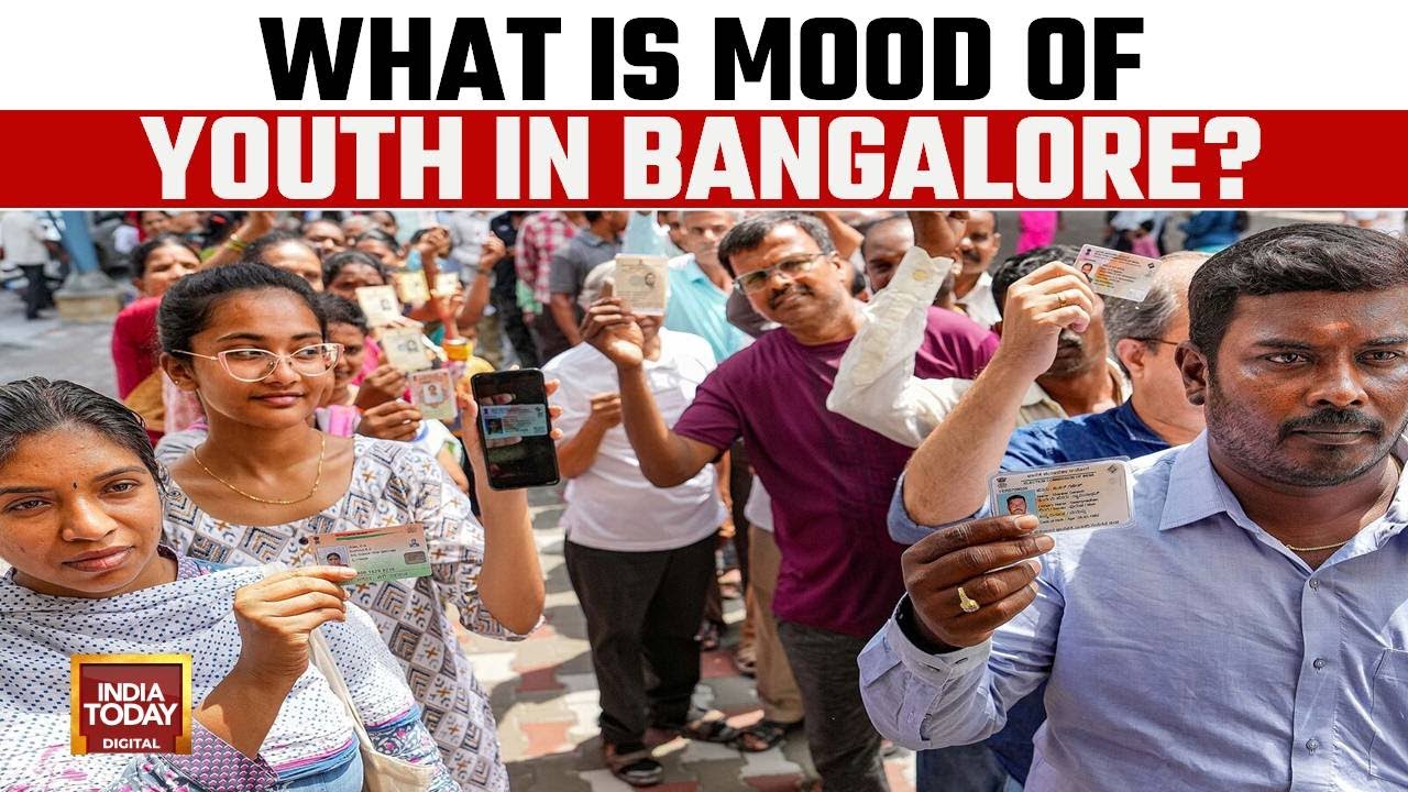 'Who Will The Youths Vote For?': India Today Ground Report From Polling Booth In Central Bengaluru