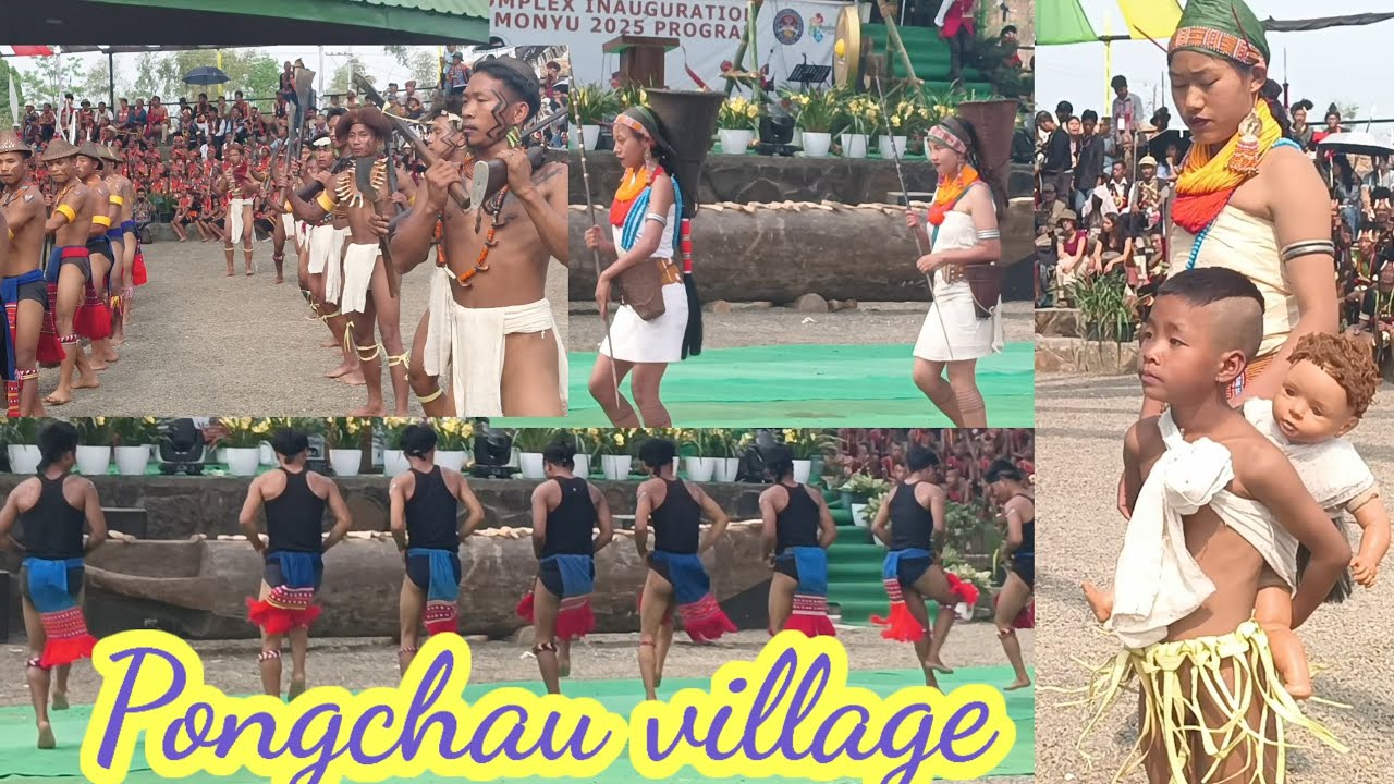 Pongchau cultural Troupe# Arunachal Pradesh#performance at Heritage Mon Nagaland ❤