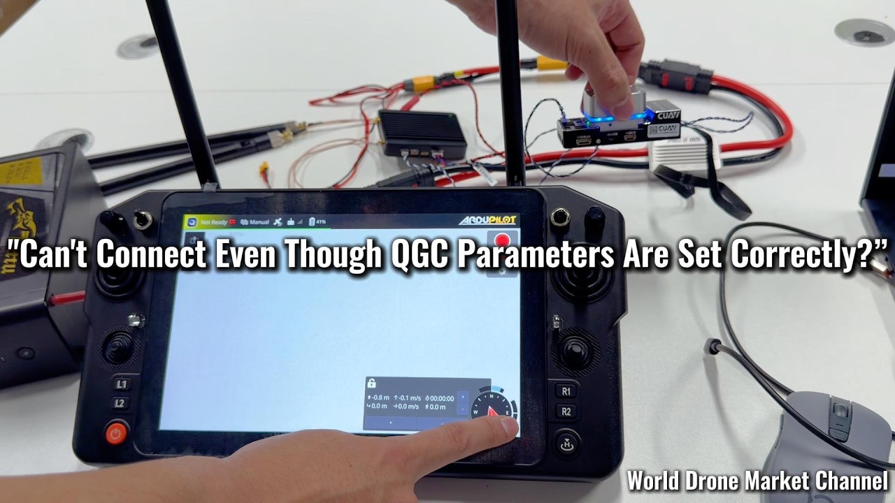 “Can’t Connect Even Though QGC Parameters Are Set Correctly?” #qgc #tutorial #parameter
