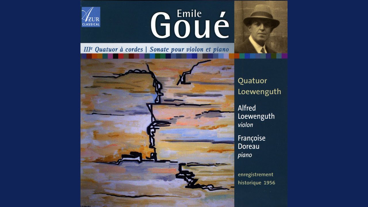 Sonate pour Violon et Piano: 1. 1er Mouvement