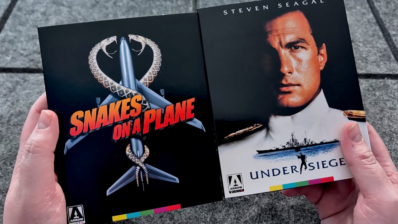 UNDER SIEGE & SNAKES ON A PLANE - Arrow Video 4K Ultra HD @Arrow Video @MVD Entertainment Group
