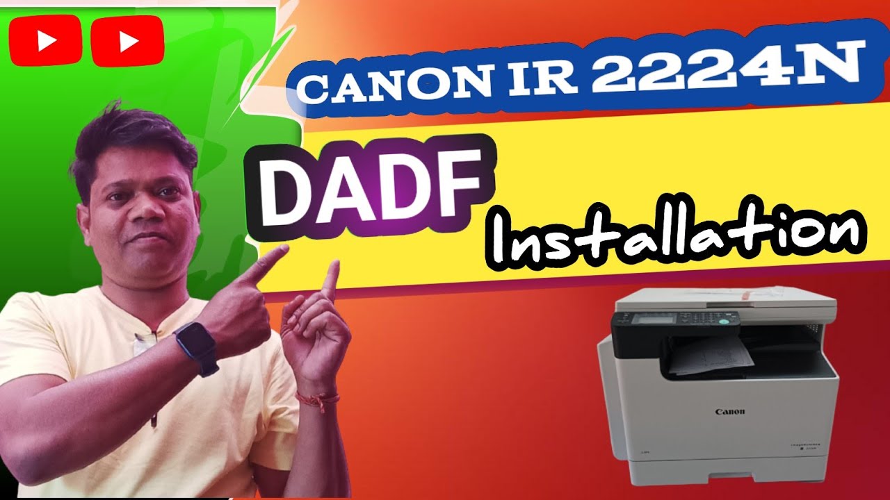Canon ir 2224n DADF installation
#ADF #Canon #2224 #duplex