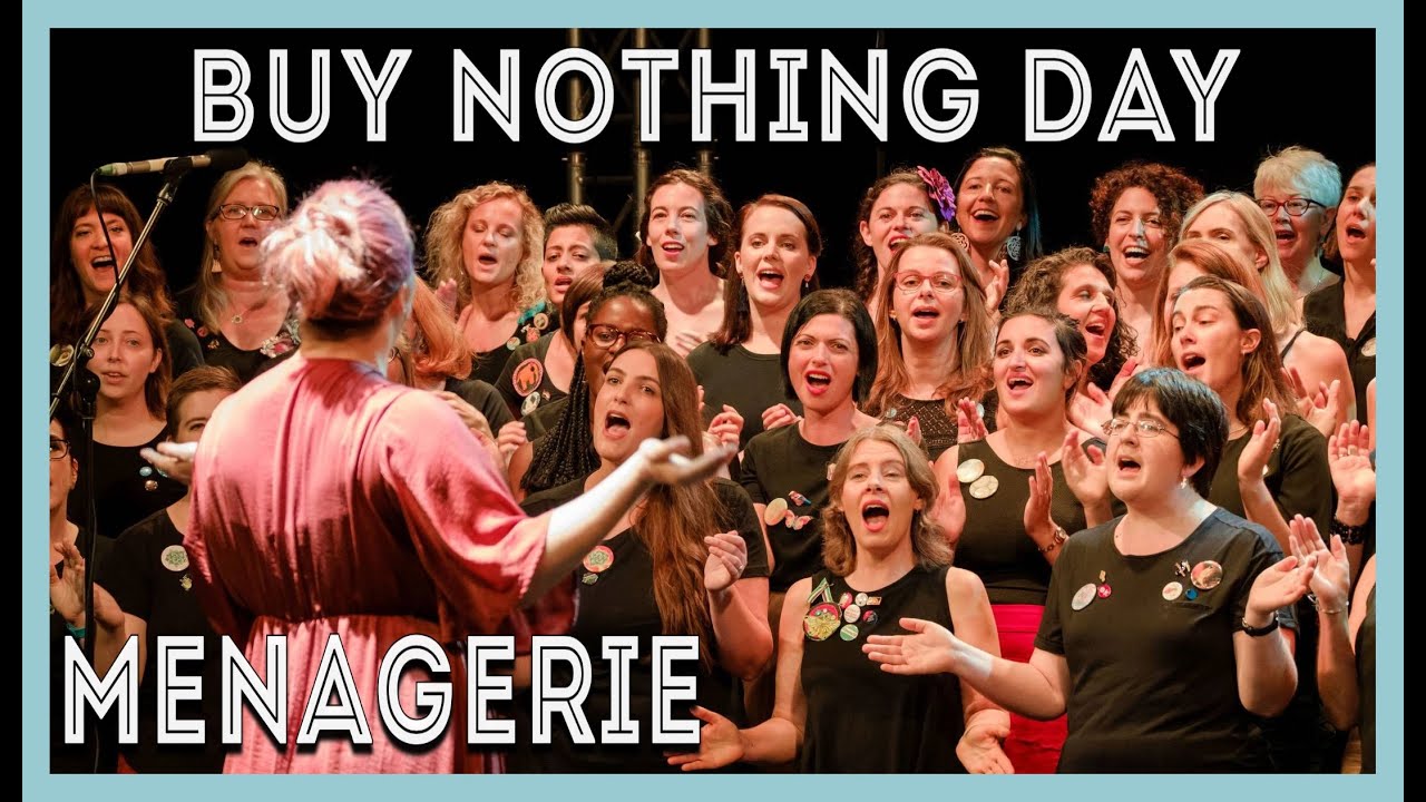 Menagerie Choir perform Buy Nothing Day (The Go! Team) at Fringe World
