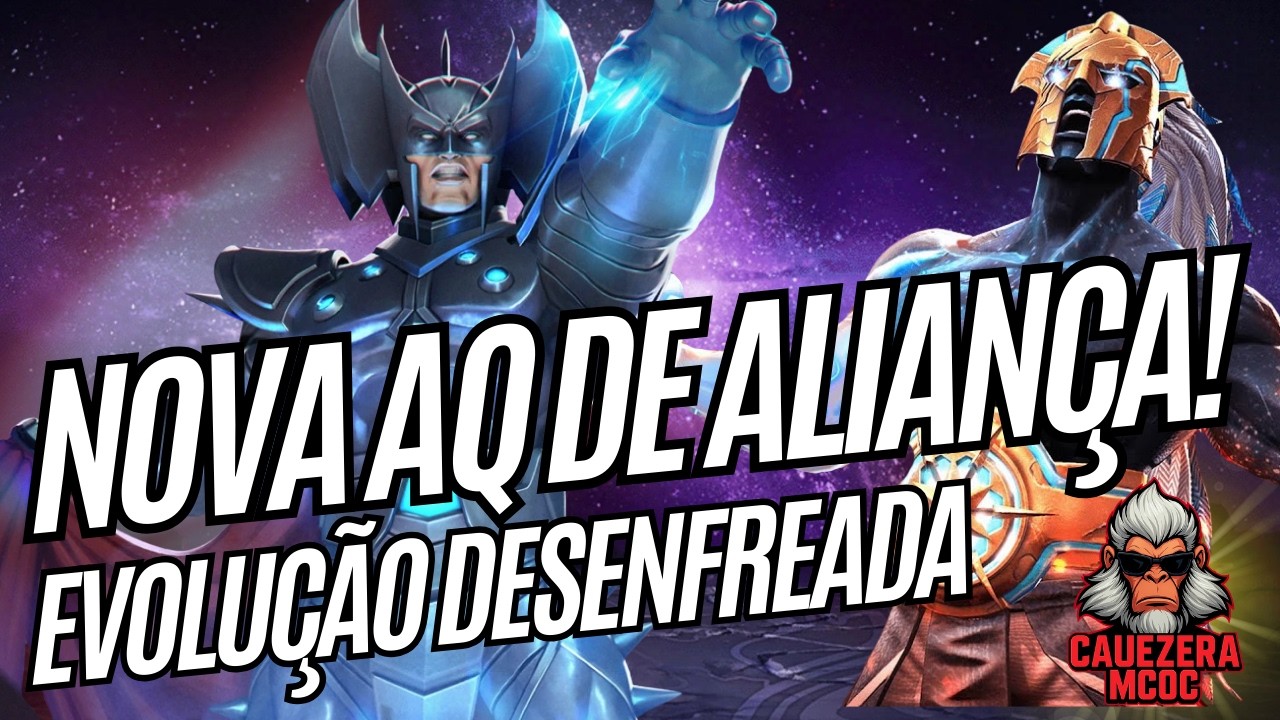 NOVA AQ DE ALIANÇA! EVOLUÇÃO DESENFREADA!!! TUDO SOBRE 🤩🤩 | Marvel Contest of Champions