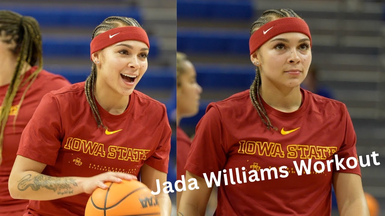How Iowa State Star PG Prepares For GAMETIME! Jada Williams  Exclusive Pregame Workout.