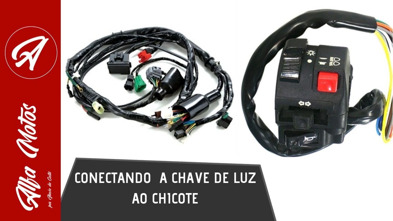 LIGANDO CHAVE DE LUZ AO CHICOTE PRINCIPAL