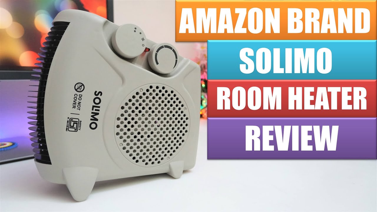 Solimo | Marka Amazon | Grzejnik pokojowy &ndash; 2000 W &ndash; rozpakowanie i recenzja