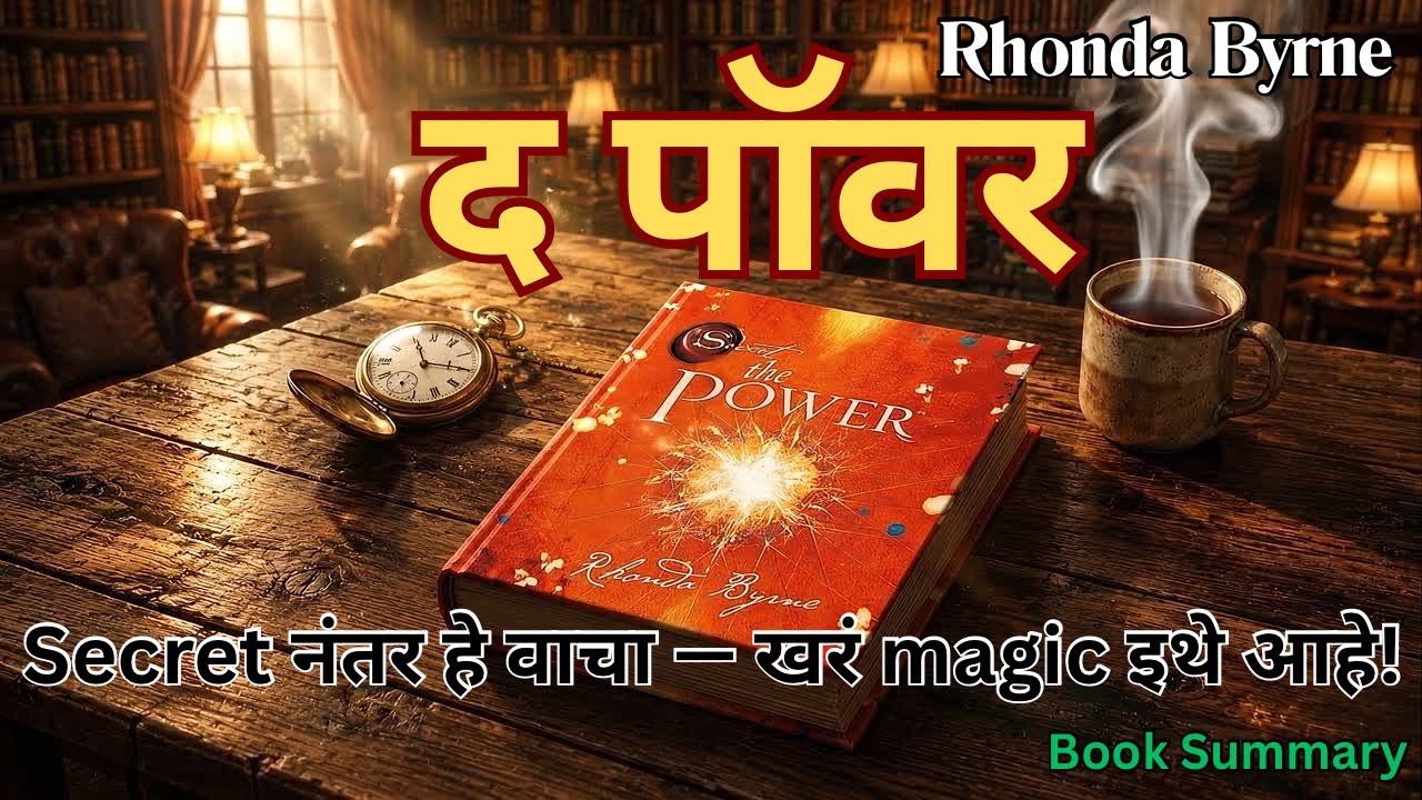 विश्वातील सर्वात मोठी शक्ती तुमच्याजवळच आहे! | The Power Marathi Summary ⚡ | Rhonda Byrne
