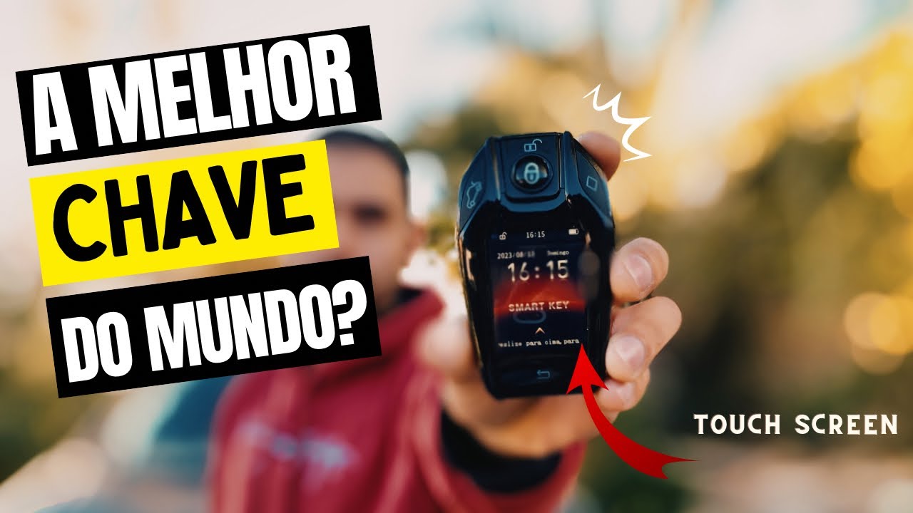 Chave inteligente TK800+ vale a pena? TURORIAL - DICAS