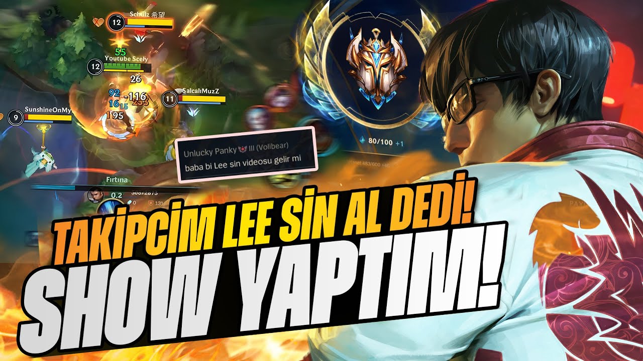 Bu Lee sin Neler Yapıyor Böyle! | Takipcimin İsteğini Oynadım! - Wild Rift