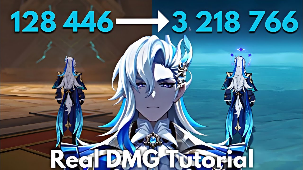 C0 NEUVILLETTE Real DMG Tutorial! Increase His DMG Genshin Impact