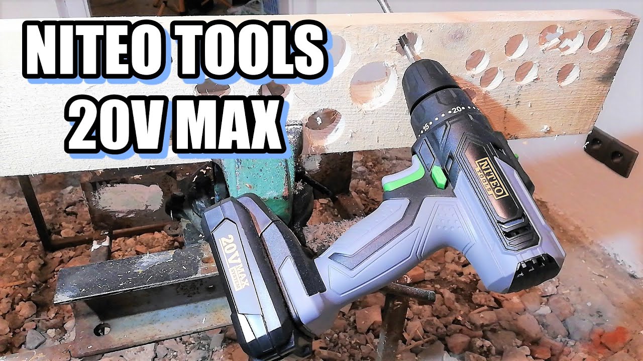 NITEO TOOLS 20V MAX testy w terenie, mała, zwinna, lekka, tania & do domu, garażu, ogrodu jest OK.