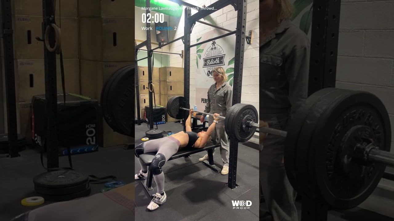 French Throwdown WOD 2 - Inter - Team Magic Rebirth - Morgane 