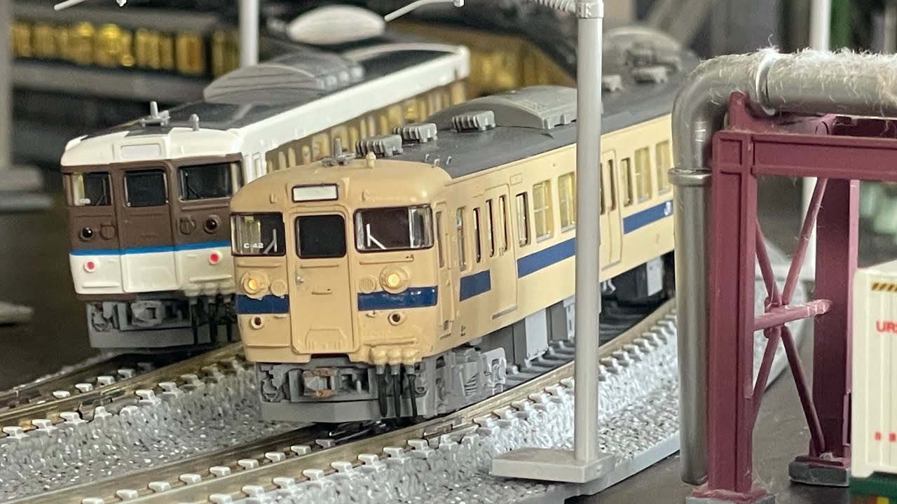 鉄道模型　2025/3/8(土) 仮完成自宅レイアウト(在来線編)