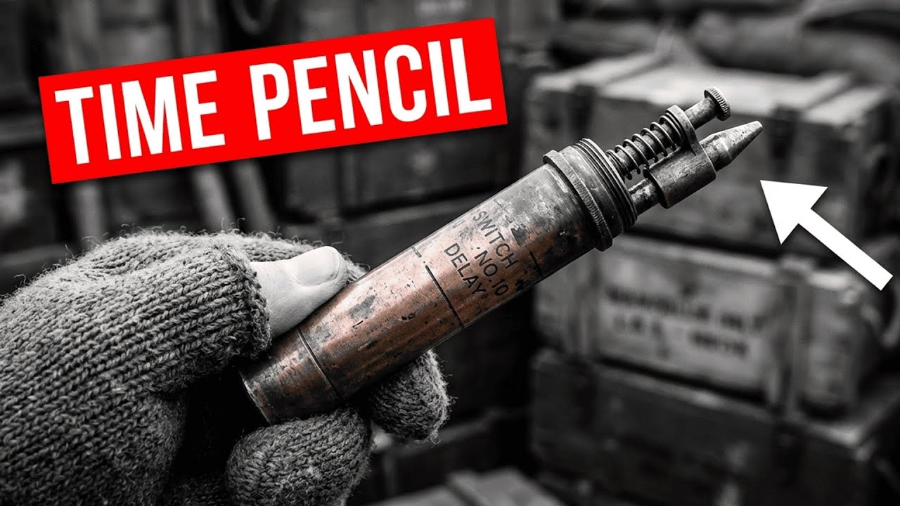 The British Pencil That Silently Destroyed German Ammunition Dumps While Soldiers Slept