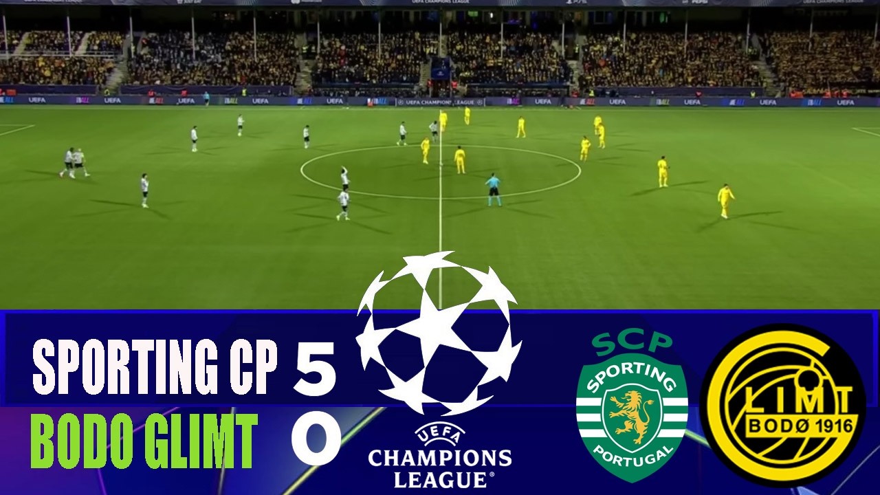 SPORTING CP vs BODO GLIMT 5-0 | 2026 Champions League | Match Highlights