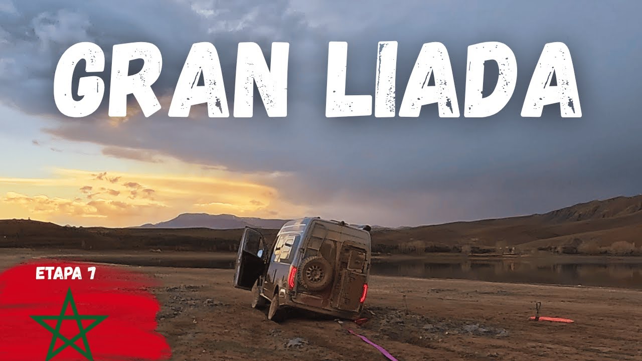 🇲🇦 MARRUECOS EN CAMPER 4X4 - ATASCADOS EN EL BARRO - Etapa 7