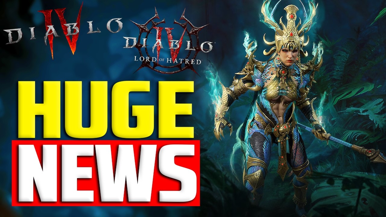 Sets, Crafting, Overhauls, & More ENDGAME! | Diablo 4: Lord of Hatred