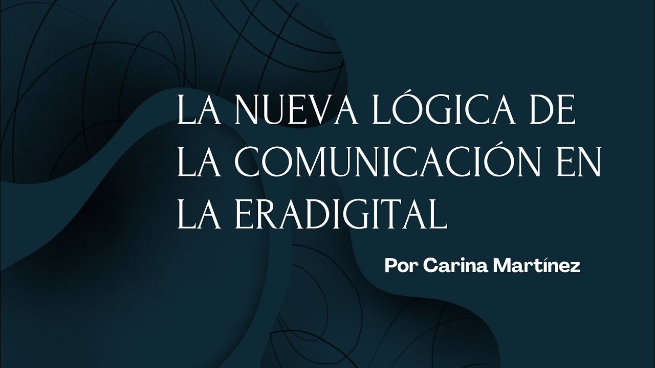 La nueva lógica de la comunicación en la era digital - El discurso como proceso de comunicación 📢