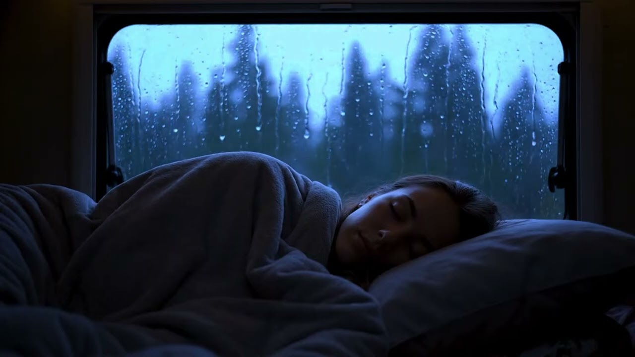 Thunderstorm Rain Sounds for Sleeping and Calming the Mind