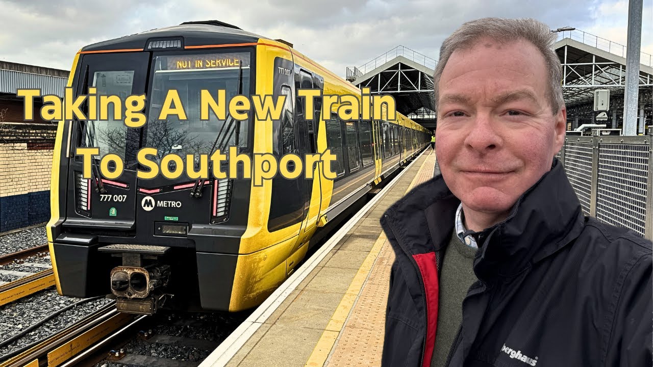 Taking A New Merseyrail Train To Southport